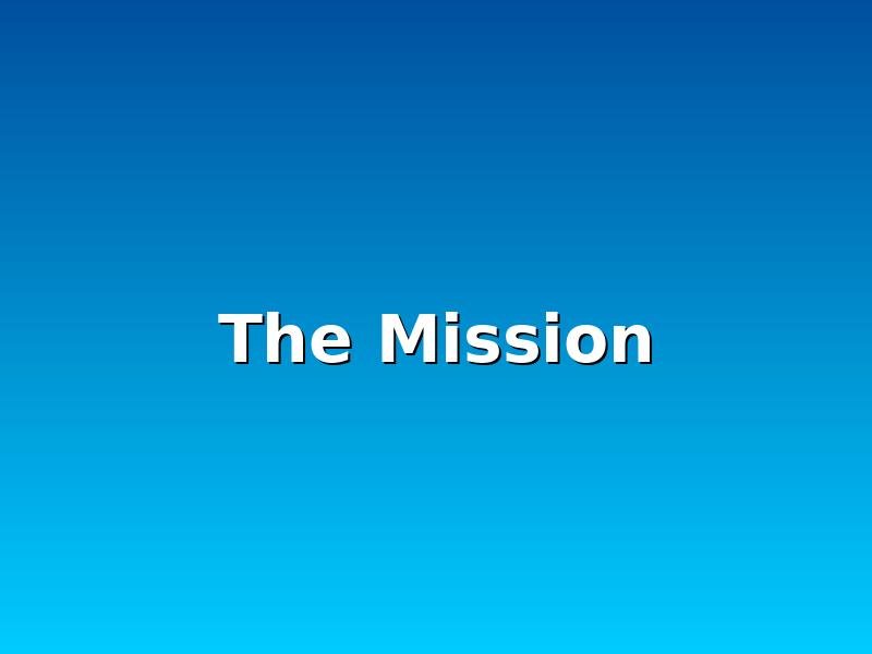 Mission Cover